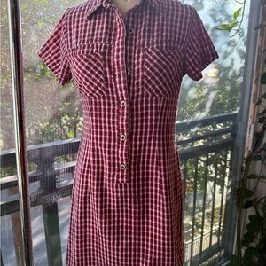 All That Jazz Plaid Button Mini 🍒 Vintage Soft Girl Vibes (11/12)